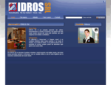 Tablet Screenshot of idros-ts.com